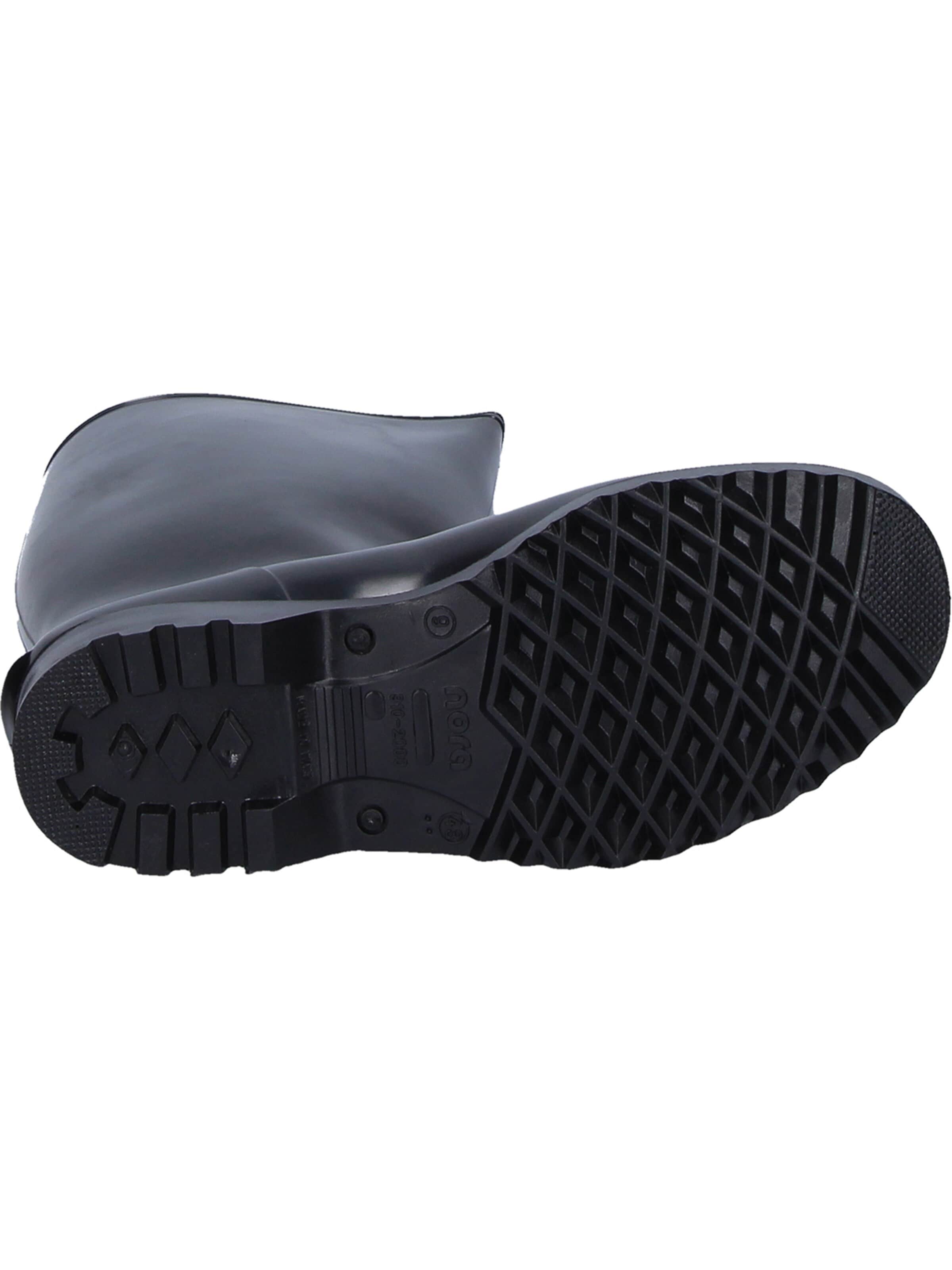 nora Rubber boot 'Gummistiefel Anton in schwarz' in Black