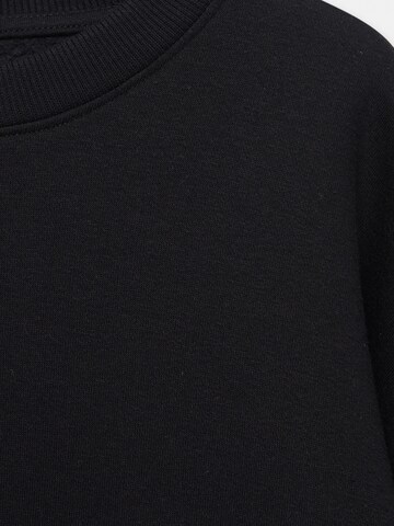 Sweat-shirt Pull&Bear en noir