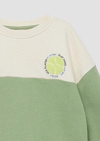 Veste de survêtement s.Oliver en vert