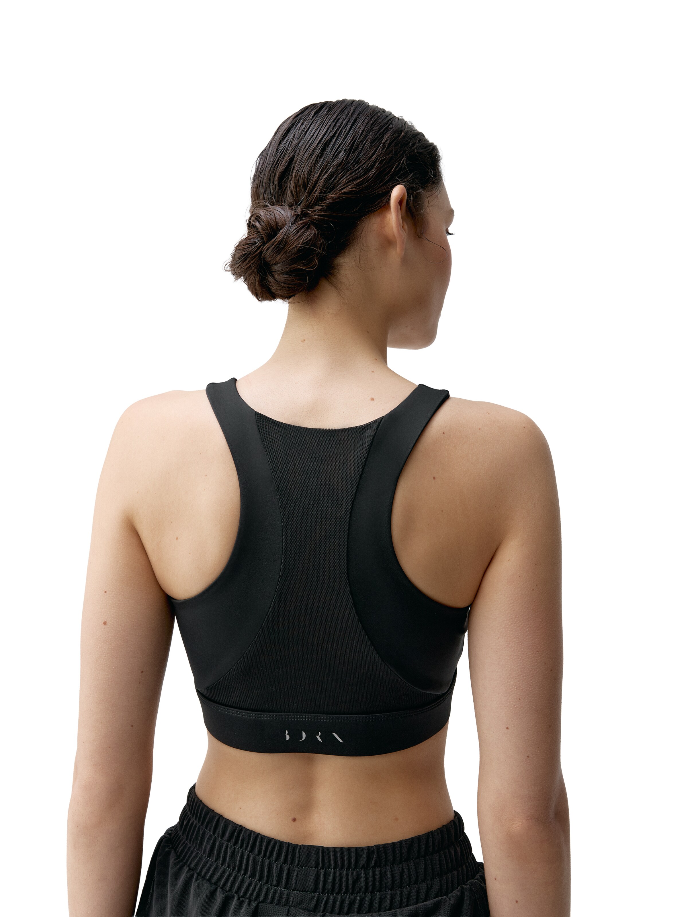 Born Living Yoga Bralette Sports bra 'Padma 2.0' in Black