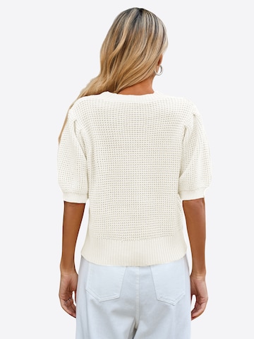 Imily Bela Pullover i hvid