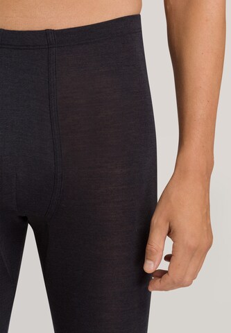 Hanro - Cuecas compridas 'Woolen Silk' em cinzento