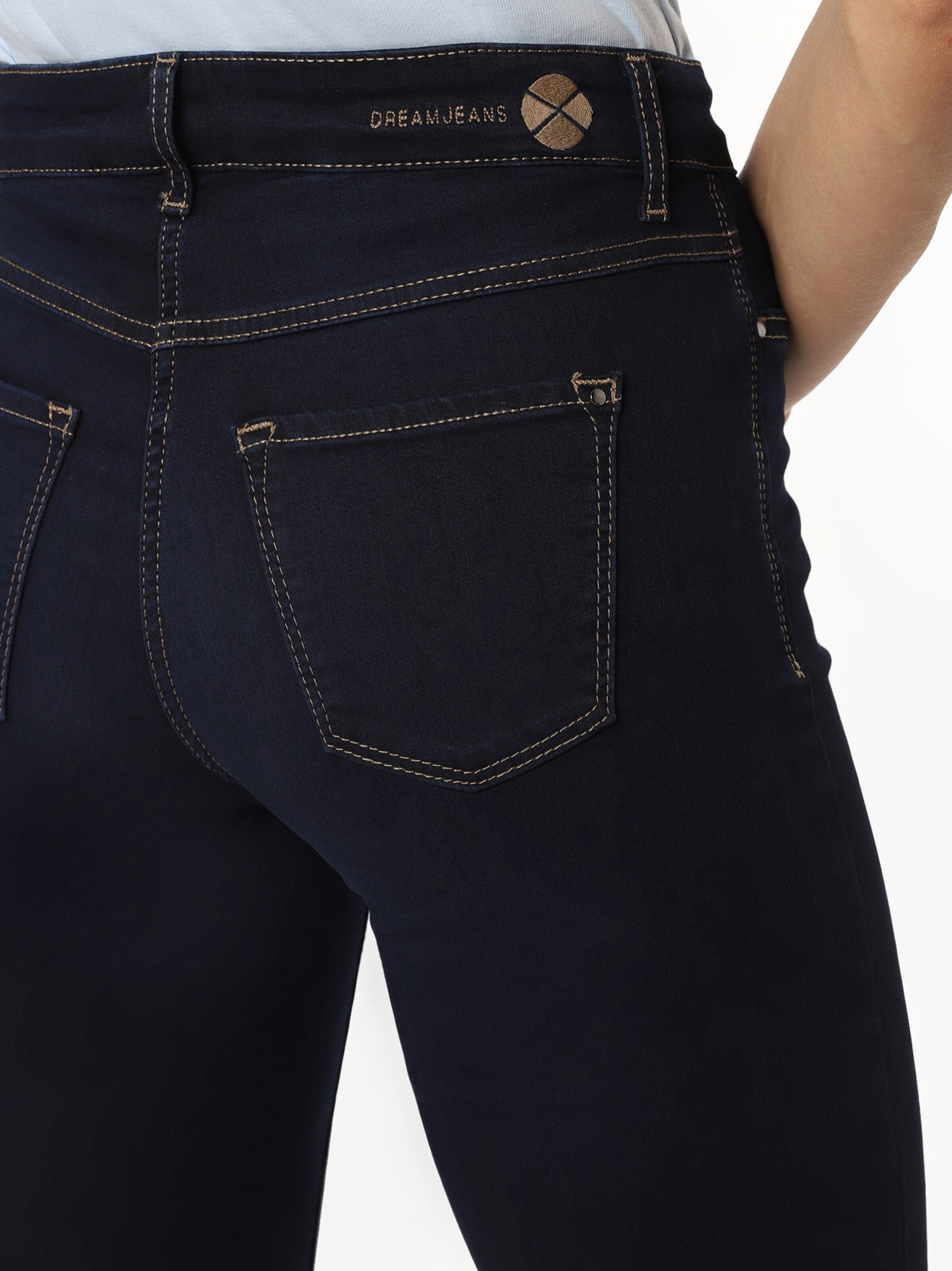 MAC Skinny Farkut 'Dream' värissä sininen