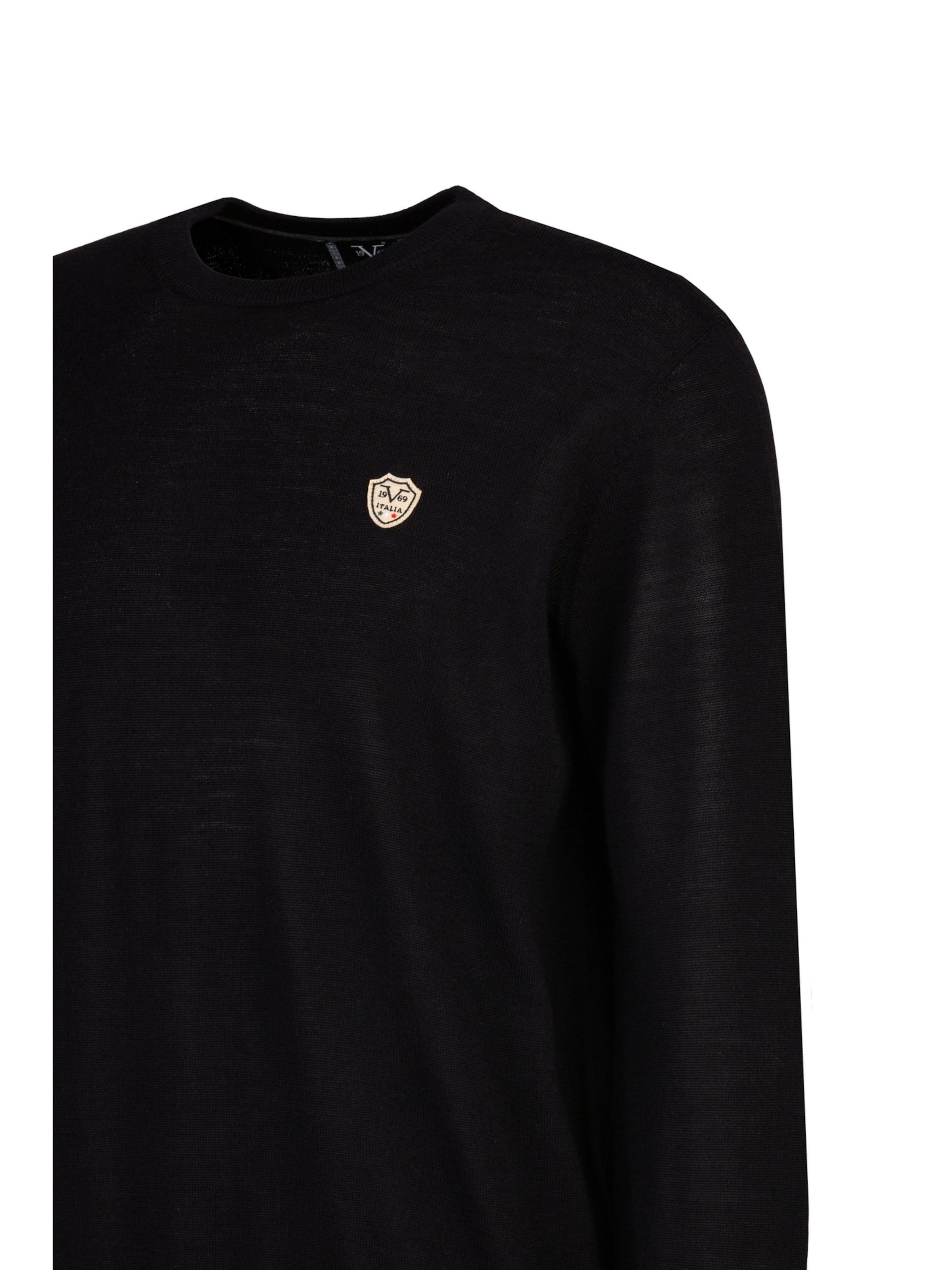 19V69 ITALIA Pullover ' Clint ' in Schwarz