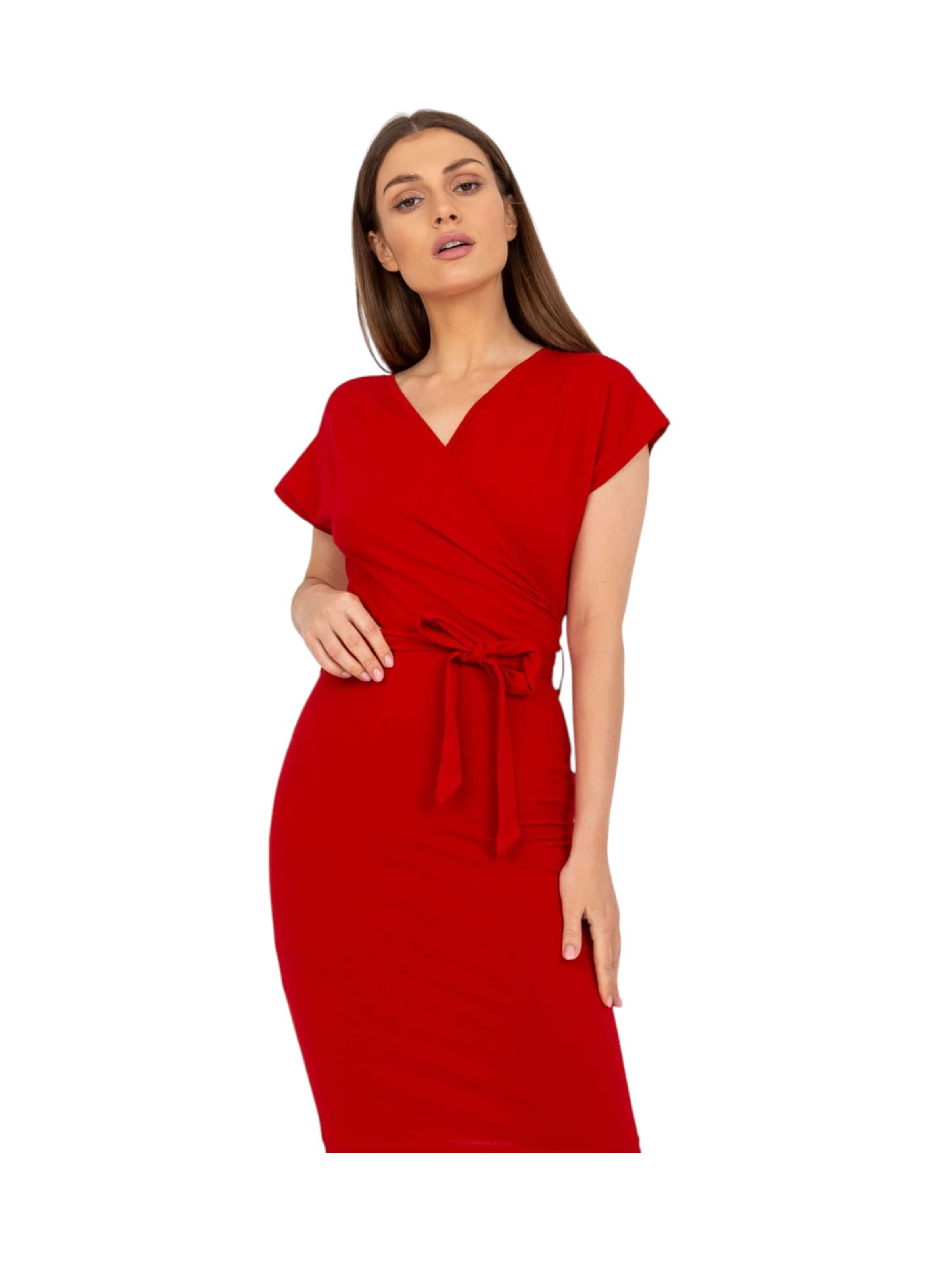 amorubi.com Summer Dress in Red: front