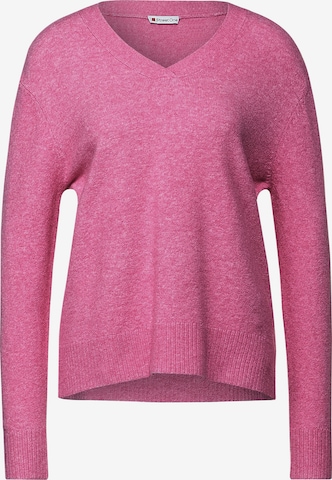 STREET ONE Sweater in Pink: front