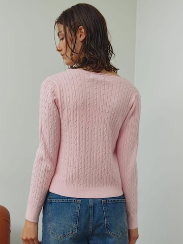 Noella Pullover ' N-Laliah Knit Cardigan ' i pink