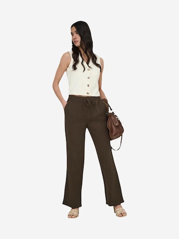Gilet 'Jdymilan Linen S/L Waistcoat Tlr 15366390' di Jaqueline de Yong in beige