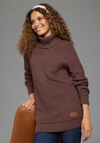 KangaROOS Pullover in Braun: Vorderseite