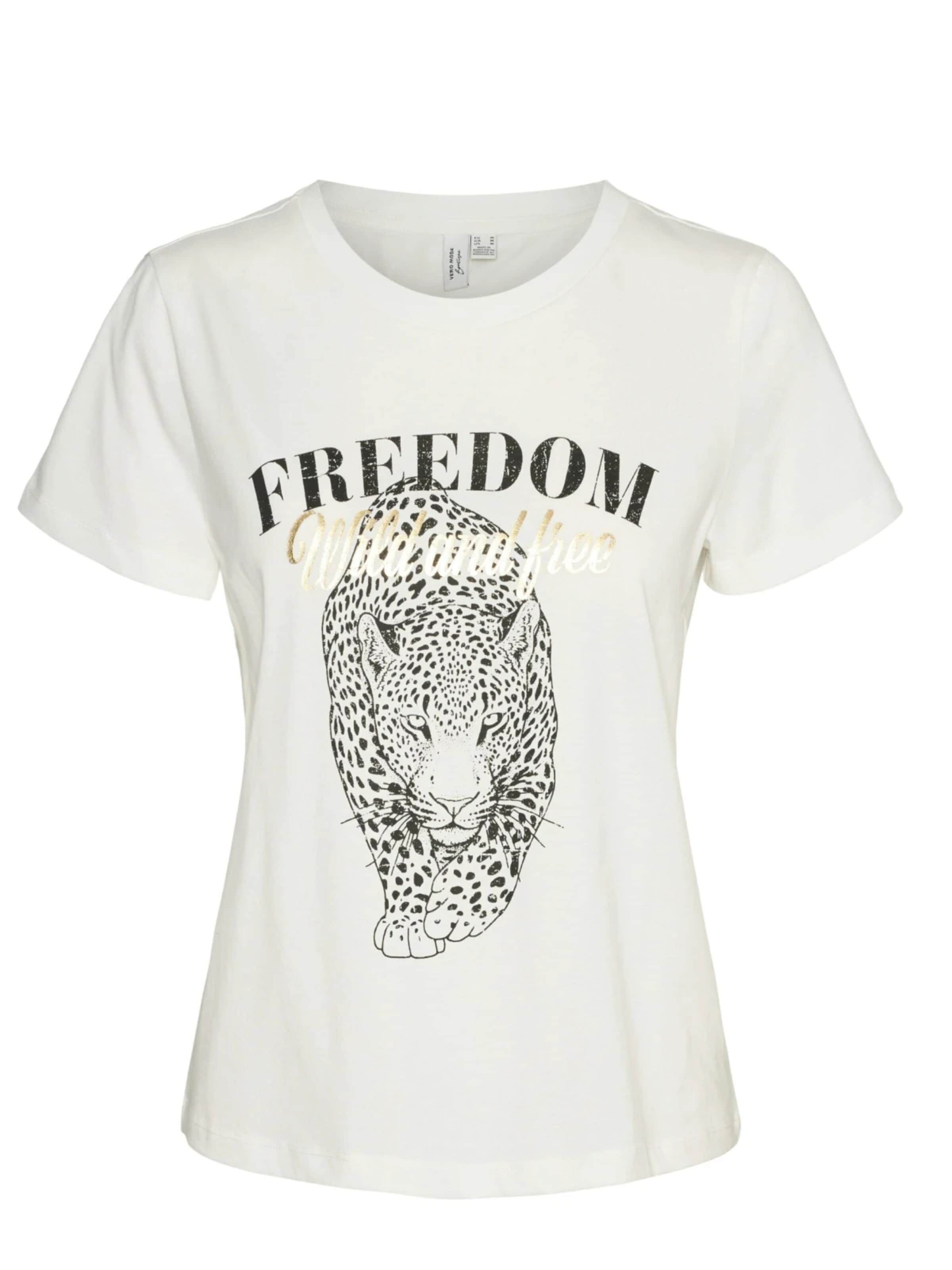VERO MODA Shirt in M in de kleur Wit, Productweergave