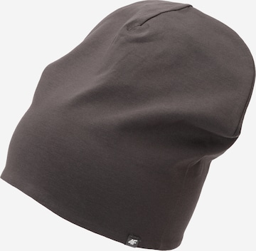 4F Junior Sports beanie in Grey: front