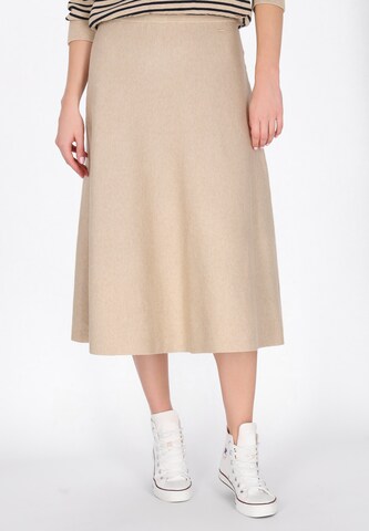 DreiMaster Maritim Skirt in Beige: front