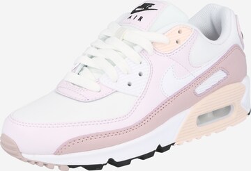 Nike Sportswear - Sapatilhas baixas 'Air Max 90' em branco: frente