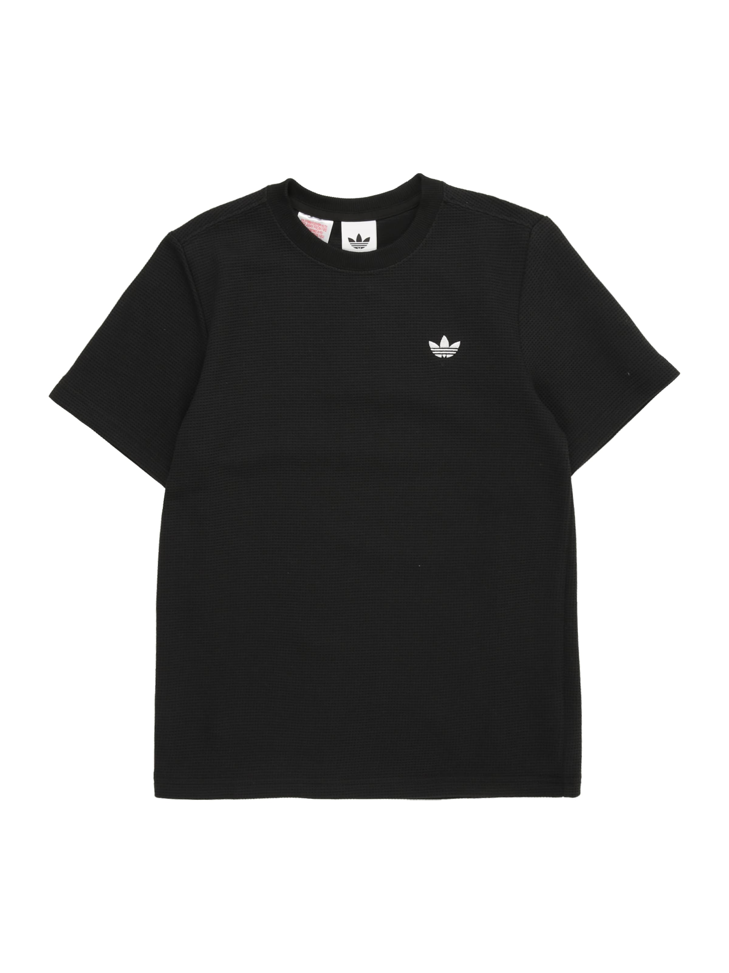 ADIDAS ORIGINALS Shirt in Zwart: voorkant