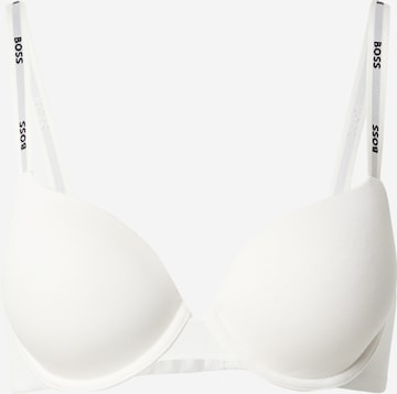 BOSS Black Bra in White: front