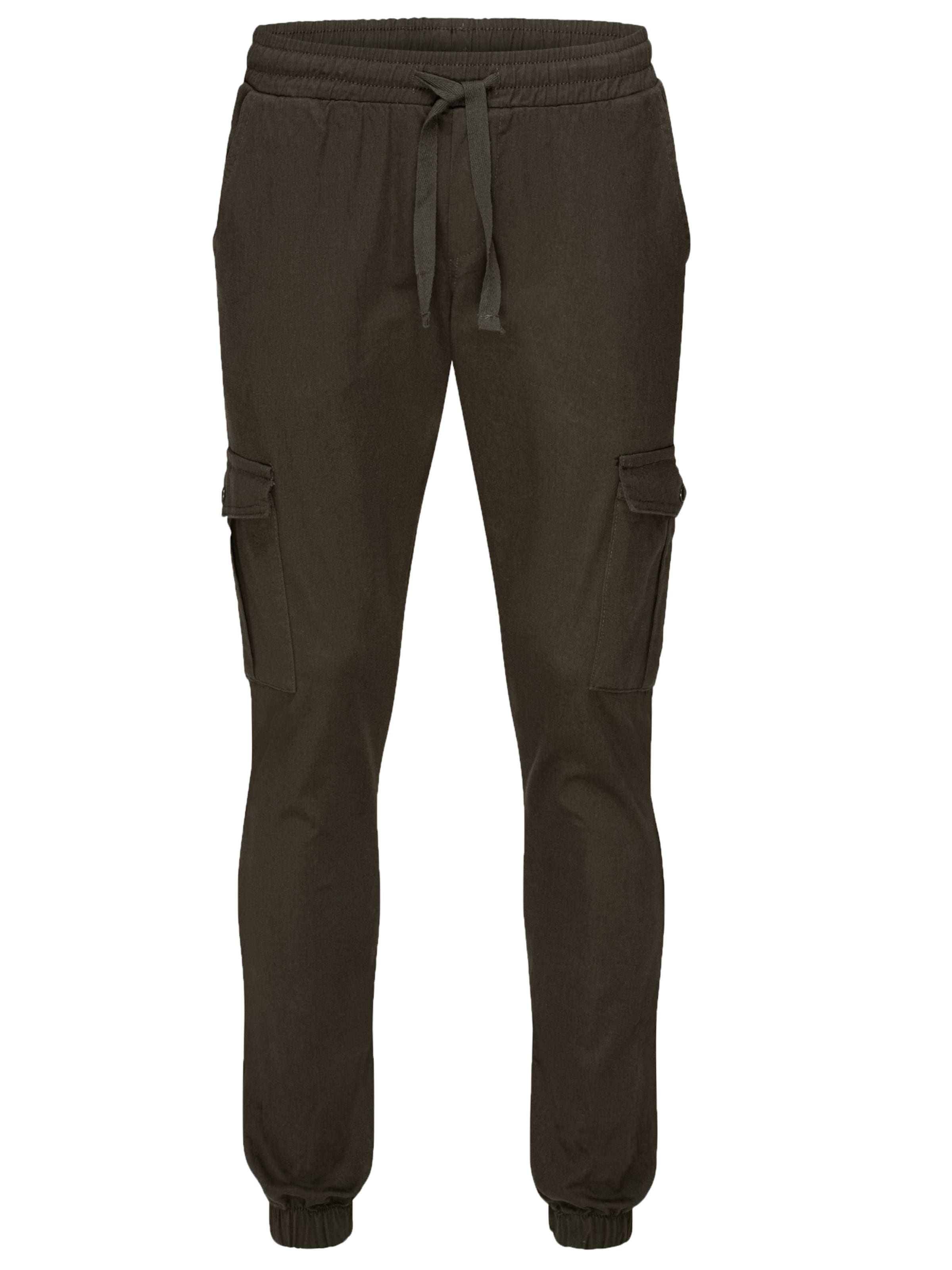 Rock Creek Cargohose in Grün: Vorderseite