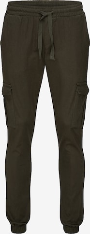 Rock Creek Cargo Pants in Green: front