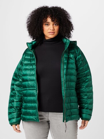 Tommy Hilfiger Curve Between-Season Jacket in Green: front