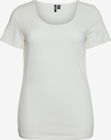 Vero Moda Curve T-Shirt 'PAXI' in Weiß: predná strana