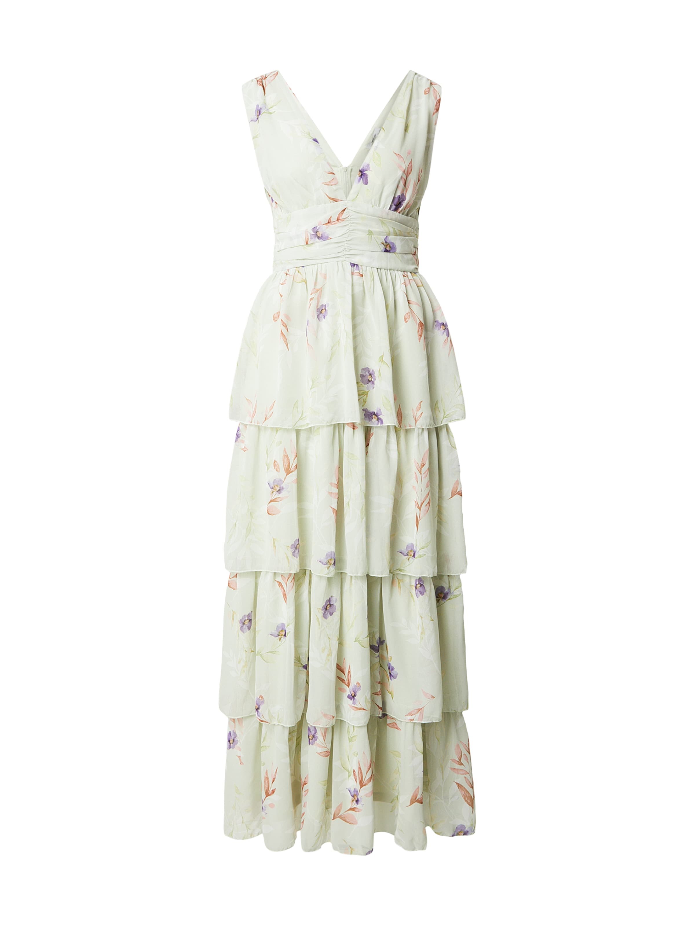 ABOUT YOU Jurk 'Kirsten' in Groen: voorkant