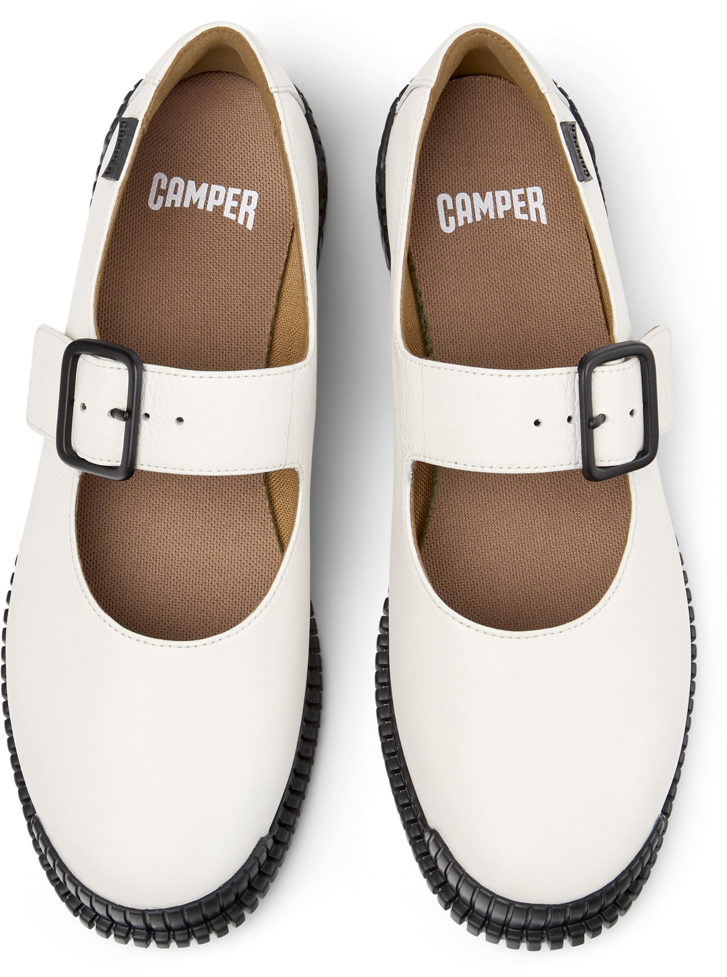 Ballerines à lanières ' Pix ' CAMPER en blanc