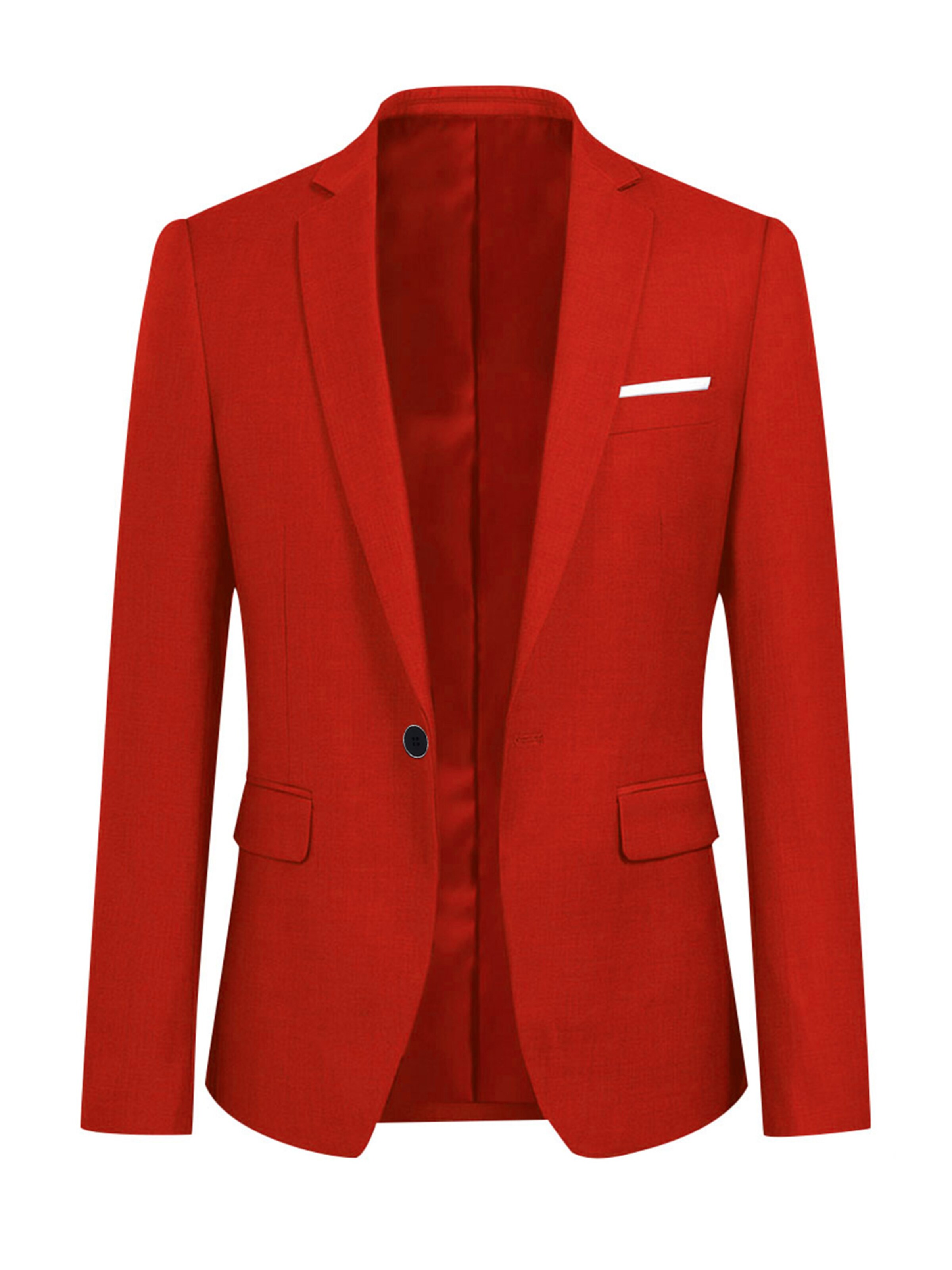 Youthup Slim fit Suit in Red