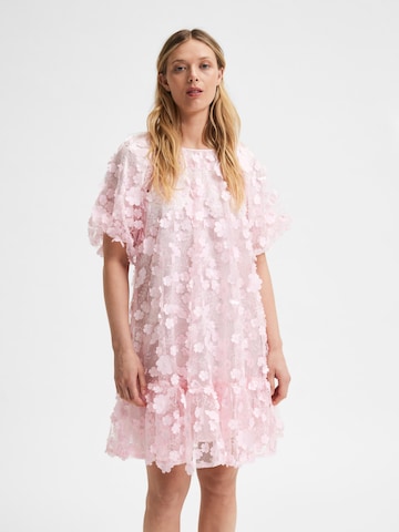 SELECTED FEMME Dress 'Alberta' in Pink: front