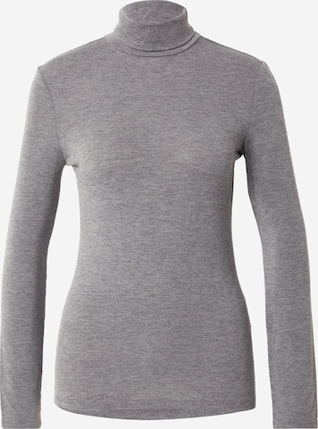 PIECES Shirt 'PCMARIA' in Grey: front
