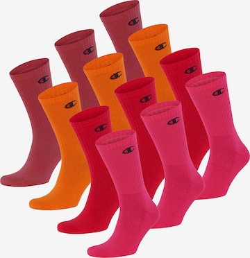 Chaussettes ' Pastel Crew Socks ' Champion Authentic Athletic Apparel en mélange de couleurs : devant