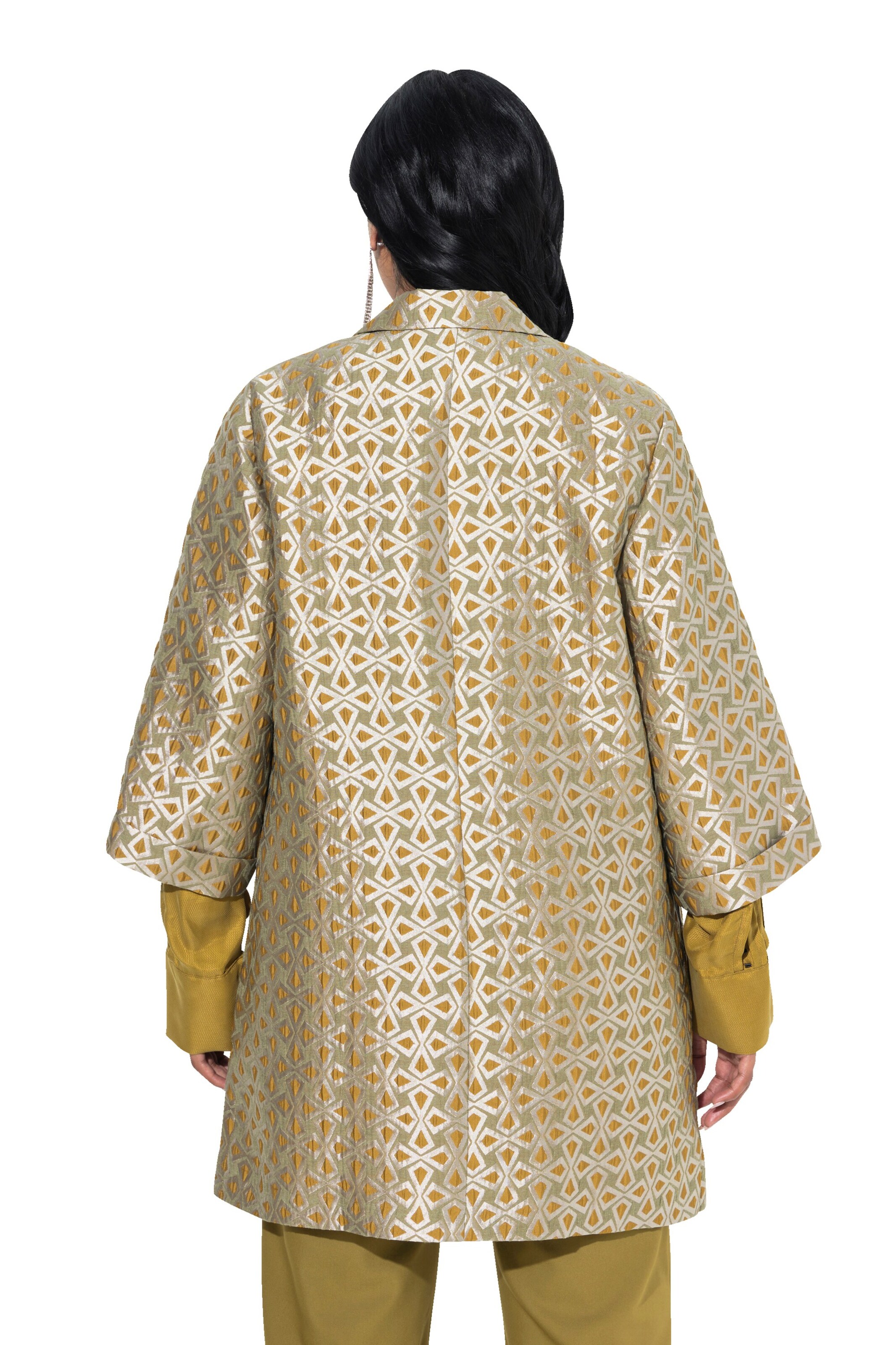 Ulla Popken Tussenjas in Goud