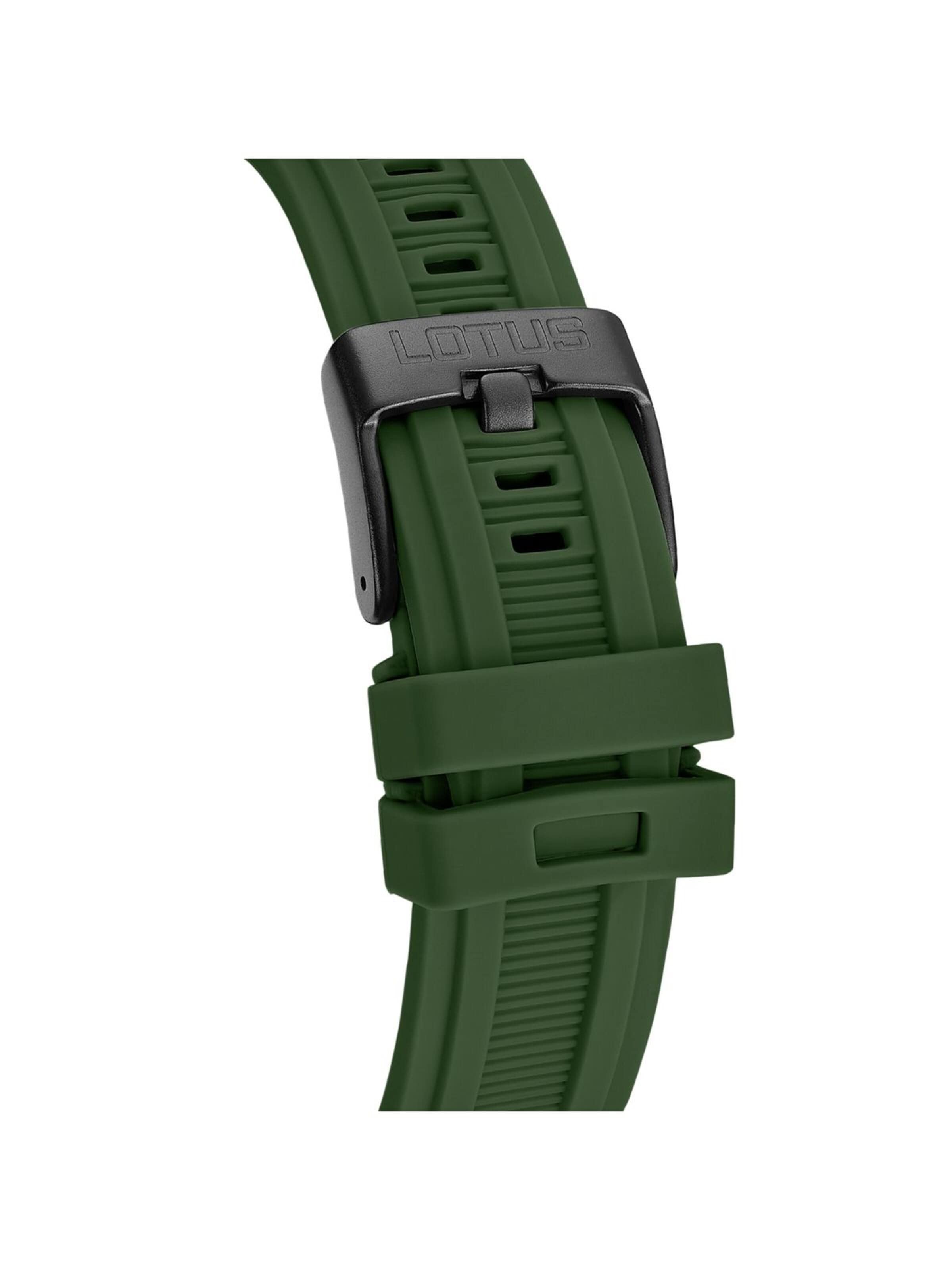 Montre digitale Lotus en vert