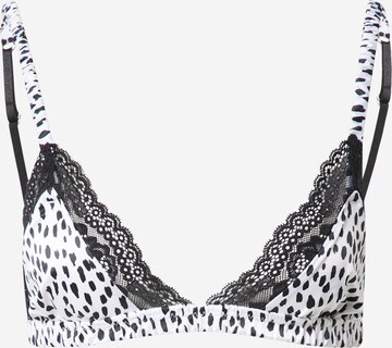 Hunkemöller Triangle Bra 'Sugar' in White: front