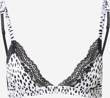 Hunkemöller Triangle Bra 'Sugar' in White: front