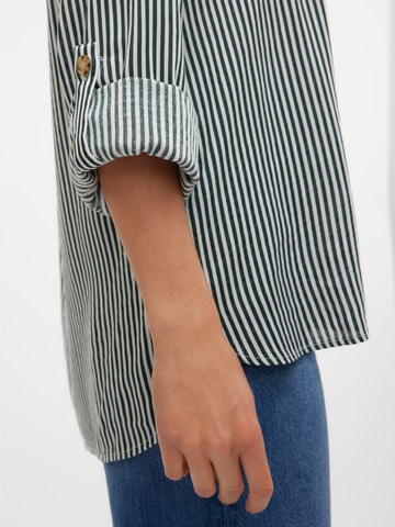 VERO MODA Blouse 'VMBumpy' in Green