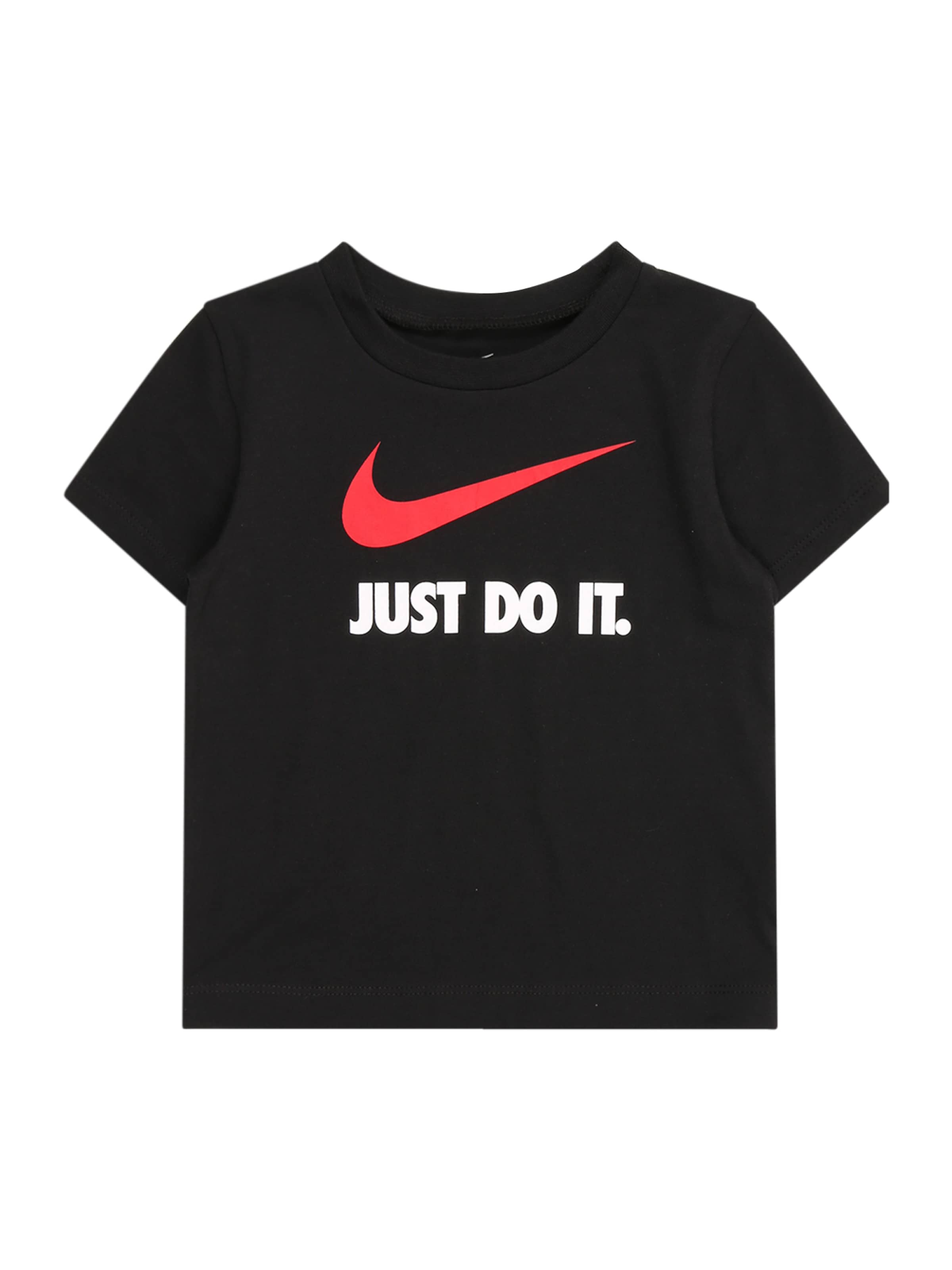 Nike SportswearMajica 'Swoosh' - crna boja: prednji dio