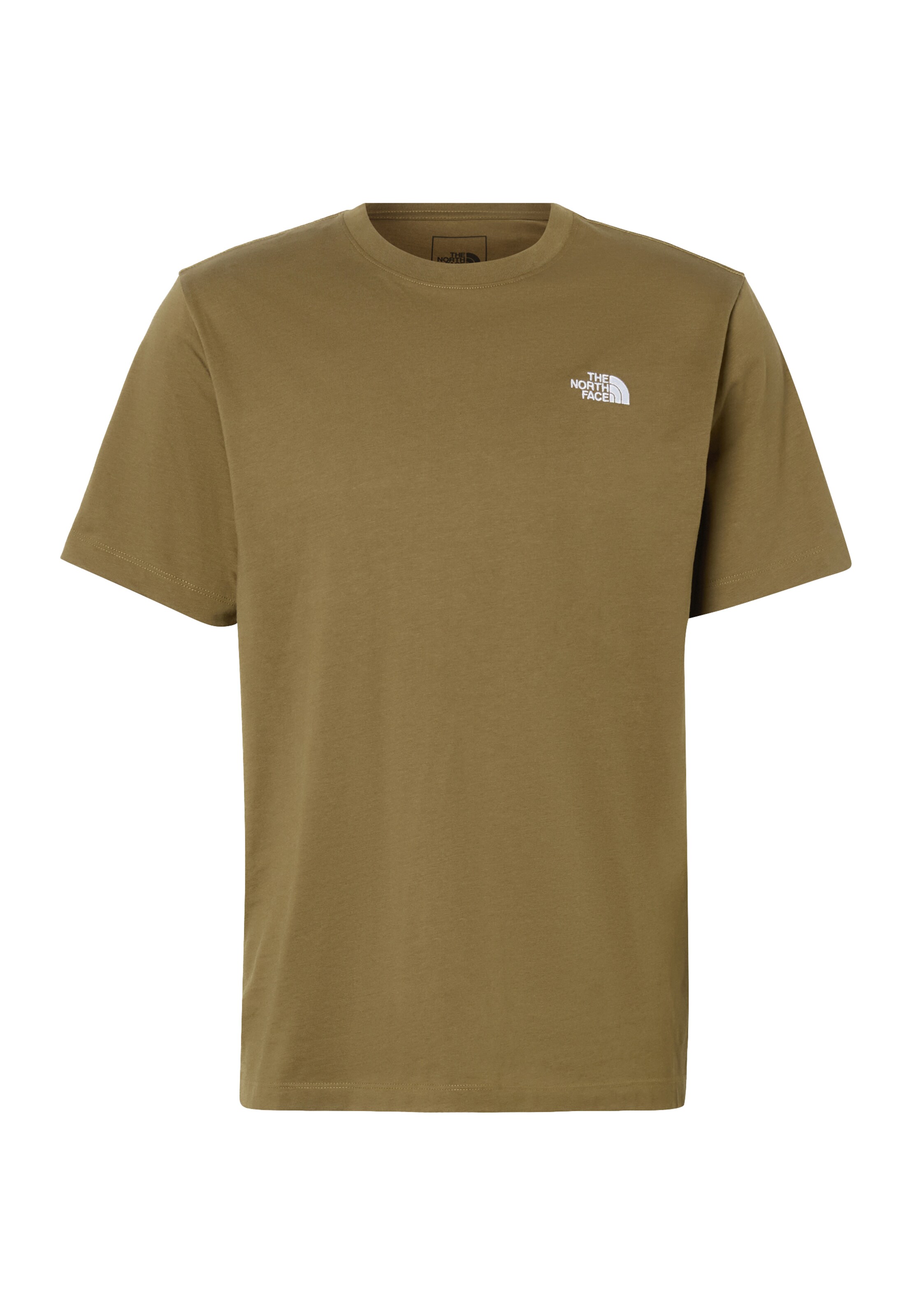 THE NORTH FACE Футболка 'Evolution Simple Dome' в Зеленый: спереди