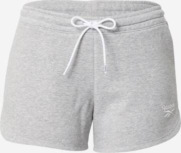 regular Pantaloni sportivi di Reebok in grigio: frontale