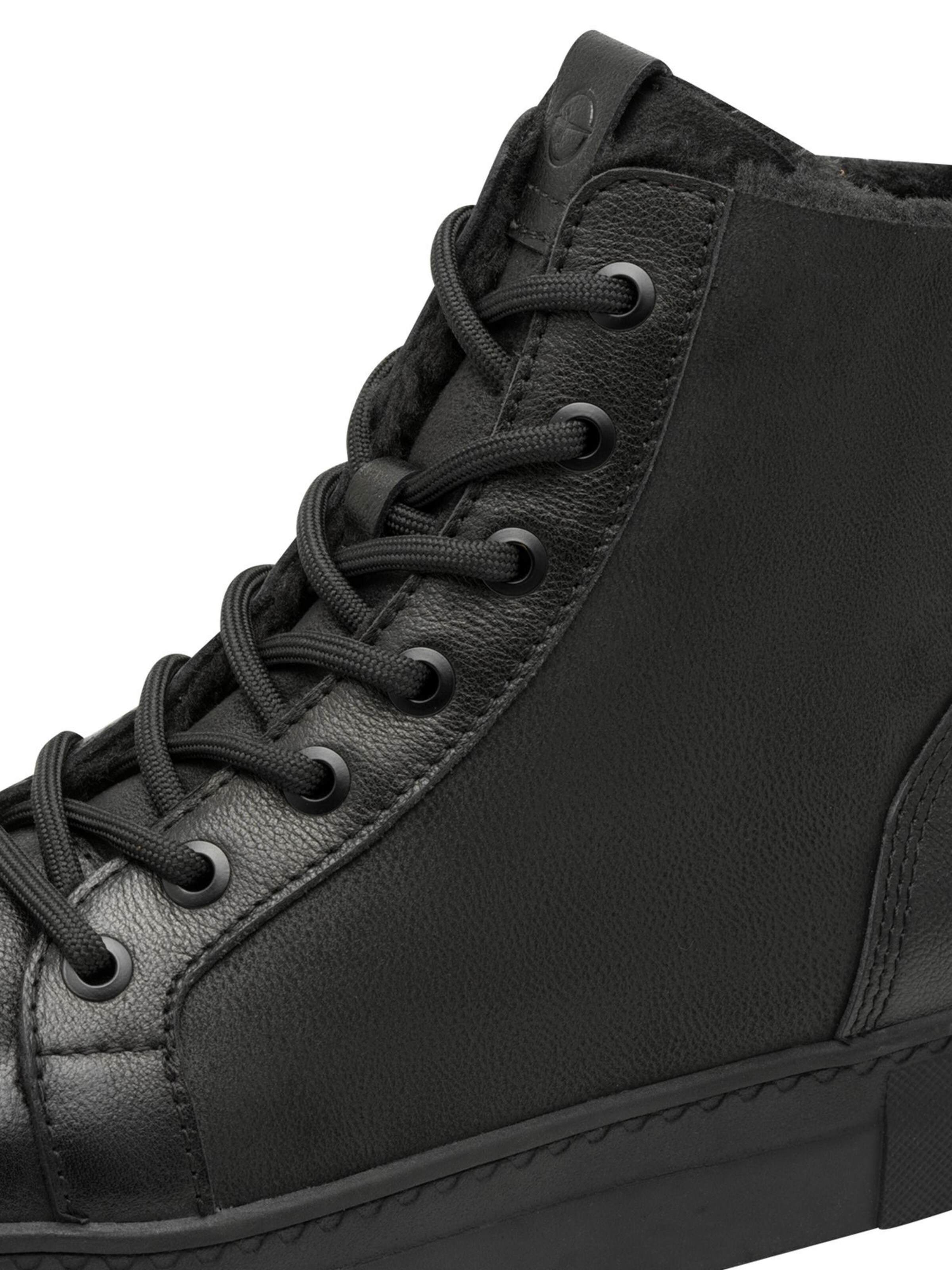 Bottines à lacets Tamaris en noir