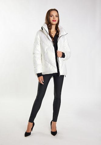 Veste d’hiver 'Imane' faina en blanc