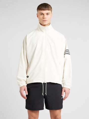 Veste mi-saison 'NEUCLASSIC' ADIDAS ORIGINALS en blanc : devant