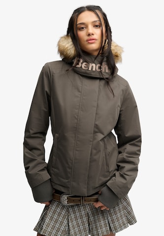 Veste d’hiver 'Bench x Superdry & Co' BENCH en vert : devant