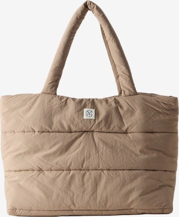 MSCH COPENHAGEN Shoppingväska 'Sasja' i brun: framsida