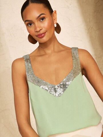 love & roses Top in Groen