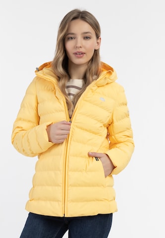 Schmuddelwedda Weatherproof jacket 'Kilata' in Yellow: front