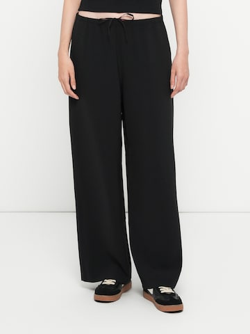 GAP Широкий Штаны в Черный: спереди