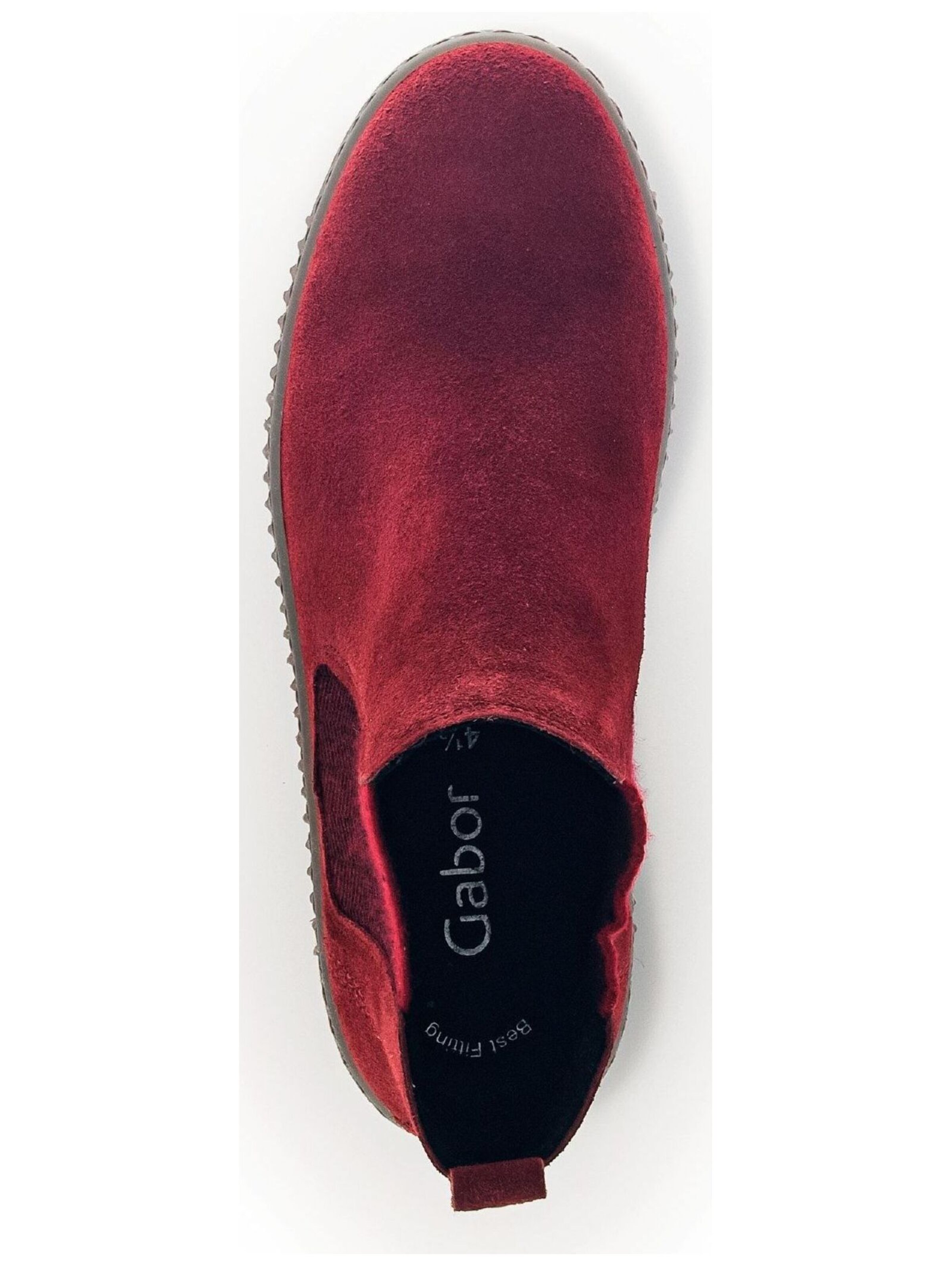GABOR Chelsea boots in Rood