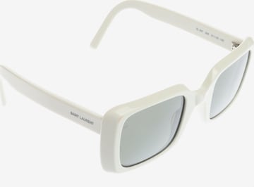 Saint Laurent Sonnenbrille One Size in Weiß: Vorderseite