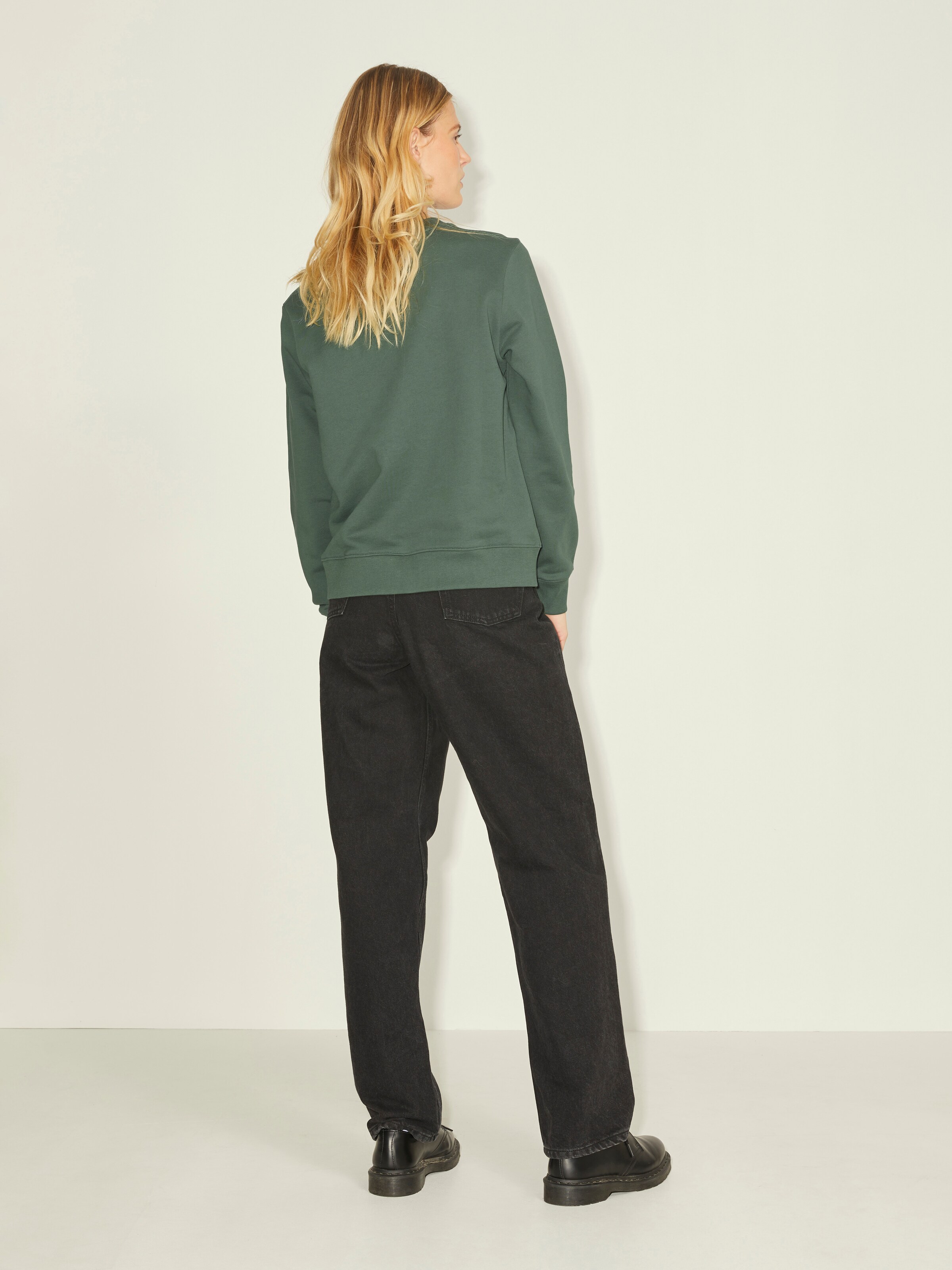 Frauen Trending JJXX Sweatshirt 'JXAYA' in Dunkelgrün - IO13108 Frauen Trending JJXX Sweatshirt 'JXAYA' in Dunkelgrün - IO13108