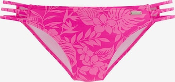 Bas de bikini VENICE BEACH en rose : devant