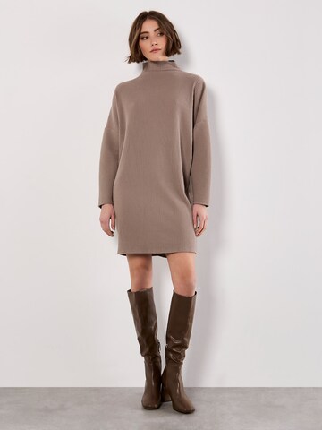 Robes en maille Apricot en gris